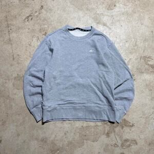 Grey Mini Logo Adidas Sweatshirt